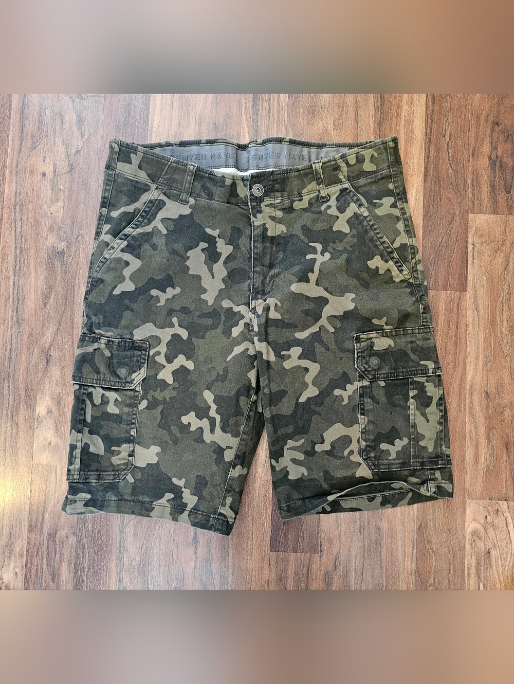 Denver Hayes Men's Camo Cargo Shorts
